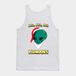 Alien Santa Tank Top